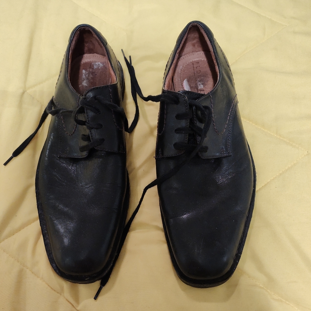Mens Florsheim Black Shoes Size 8D